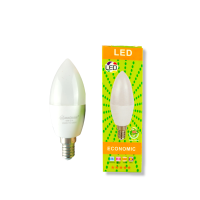 Светодиодная лампа 10 Вт, цоколь Е14, 6500 К