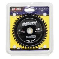Диск пильный по дереву 125x22,2 мм, твердосплавный, "MAXIMUM" (2065) оптом
